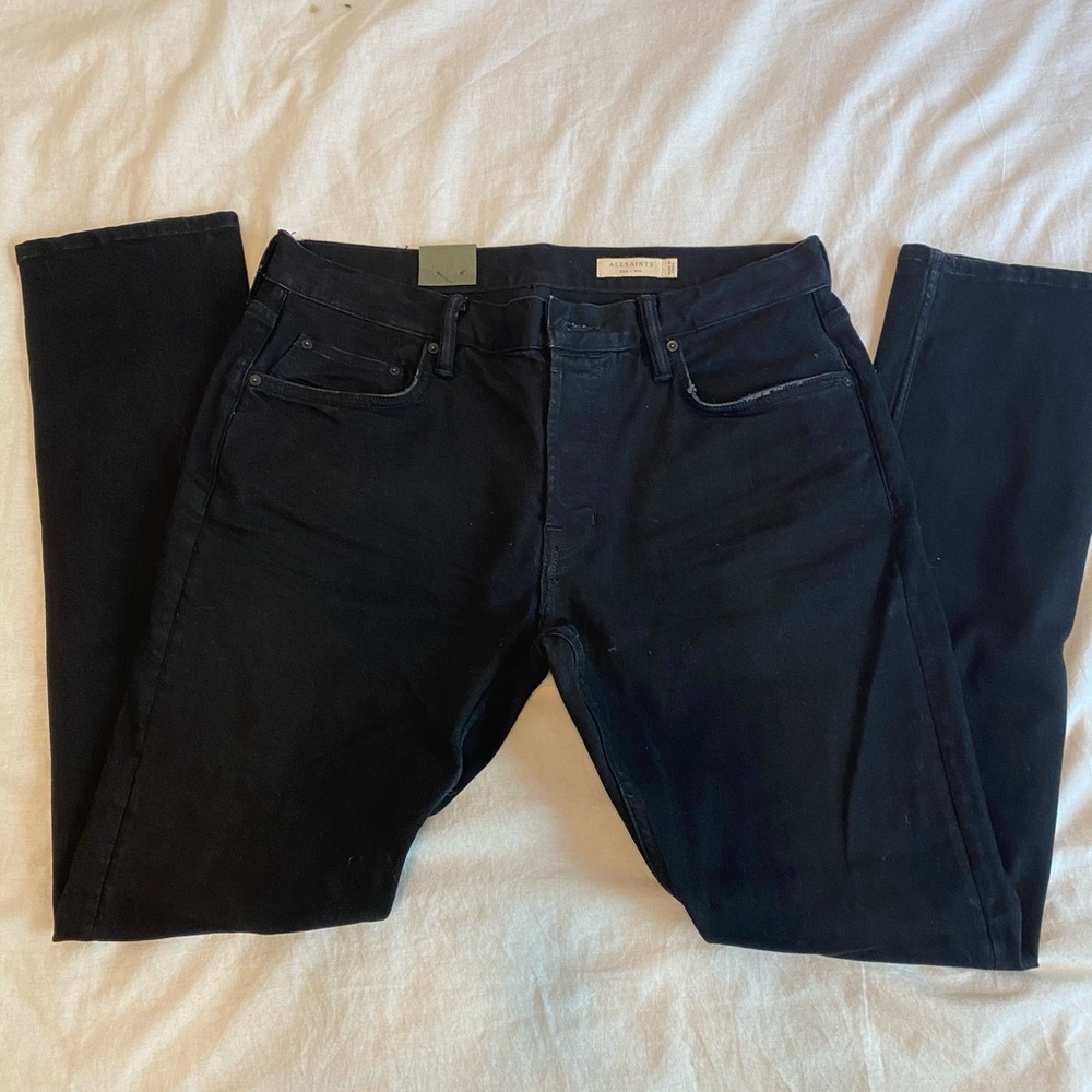 NWT Men’s All Saints Rex Skinny Jeans
